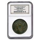 1850 California Counter Dated Silver MS-63 NGC (Cal Gold Mines) 1850 California Counter Dated Silver MS-63 NGC (Cal Gold Mines)